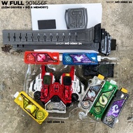 Đồ chơi thắt lưng Kamen Rider W driver kèm memory Siêu nhân hiệp sĩ mặt nạ DX Bootleg China đai lưng