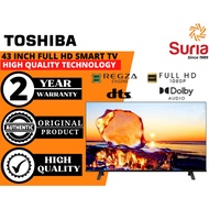 (Free Delivery Kedah,Penang & Perlis)Toshiba 43 Inch Direct LED Full HD Direct LED Smart TV 43V31MP