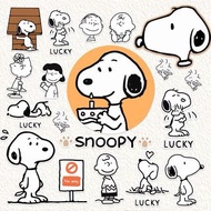 snoopy 史努比 史路比 peanuts 手帳 貼紙包 裝飾 禮物 diy 行李箱 電腦 ipad 文具 貼紙 公仔