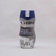 ZEBRA Stainless Steel Container Scrub Powder Brand Size 270 G. Pot