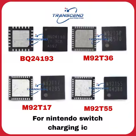 2-5PCS M92T17 M92T36 M92T55 BQ24193 PI3USB 30532ZLE Charging IC For Nintendo Switch Console Display 