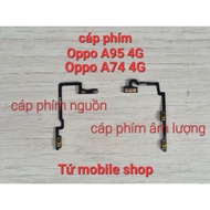 Power key cable, volume key cable for Oppo A74 4G, A95 4G shared