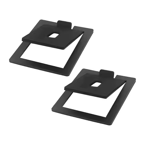 A39Q-2Pcs Desktop Speaker Stands For Medium Bookshelf Speakers & Mid For Edifier MR4 Desk Setup Supp
