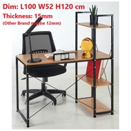 Modern Computer Study/Laptop Table With Book Shelf