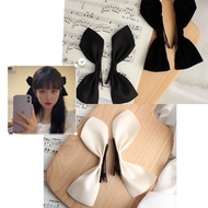 Korean Style Ribbon 🎀 Hair Clip Bow Clip 1 pair jisoo same蝴蝶结发夹边夹