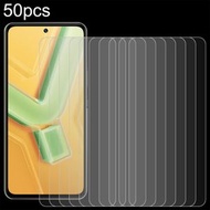 全城熱賣 - 適用於 vivo Y100 / V40 Lite 5G / 4G IDN 50個一賣 0.26mm 9H 2.5D 半屏鋼化玻璃保護膜