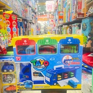 Tayo bus toy - Tayo parking station - big carrying a car - Bus toy Tayo the little bus