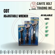 COT Adjustable Wrench 6" I 8" I 10" I 12" BLACK