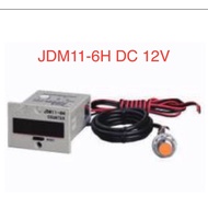 Counter Relay JDM11-6H DC 12V 5 Digit Display Electronic Industrial Counter Mechanical Electric Coun