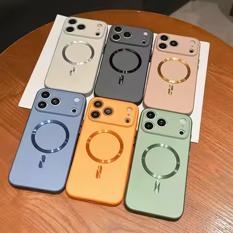 Silicone Lens Camera Magnetic Phone Case For Xiaomi Mi Poco C85 C75 C71 C65 M5S M6 Pro 4G X7 X5 F5 P