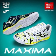 รองเท้าฟุตซอล JOMA MAXIMA 2432 MAXS2432IN รองเท้าฟุตซอล หนังสังเคราะห์ที่มีน้ำหนักเบา ระบายอากาศได้เ