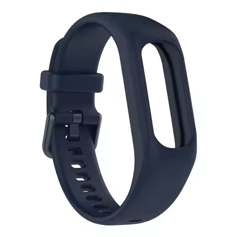 Waterproof Sweat-Proof Strap For Garmin Vivosmart 5 Bracelet Integrated Strap Color Silicone Texture