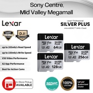 Lexar SILVER PLUS micro SD Card SDXC UHS-I Card Ultra Speed | 4K A2 V30 U3 205MB/s