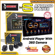 Mohawk MS Series Car Android Player 100% Original With 3D 360 Reverse Camera Car Android Player Kereta Entertainment Plu