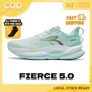 Local 361 Degrees Fierce 5.0 Men Running Shoes Widefoot Breathable Shock-absorbing 672522218