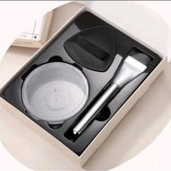 T-T SHOP- (BL031-39) 3 in 1 Makeup Brush Set Sponge + Foundation Tools Soft Bristles