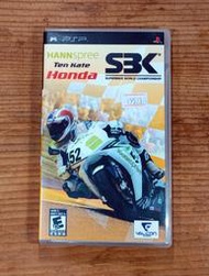 PSP歐美版遊戲- HANNSPREE TEN KATE HONDA 世界超級摩托車錦標賽 SBK（7-11取貨付款）