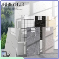 HOBBYHUB 10x Marble Tiles Sticker, Self-adhesive Waterproof Tile Wall Sticker, Home Decor 30cmx60cm 