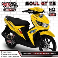 Decal Soul GT 115 Full Body - Sticker Soul GT 115 Full Body - Decal Soul GT 115 Full Body - Striping