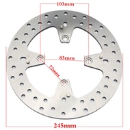 โรเตอร์จานเบรคหลัง245มม. สำหรับ DUCATI 1098 S R 2007-2009 1100มอนสเตอร์ Evo 2013 Streetfighter 1100 