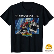 Children's Clothes Voltron Defender of the Universe Kanji Action Scene Portrait T-Shirt Fashion Tops Boys Girls Boys Girls 1-12 Years