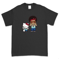 Hot Selling Printed Cotton T-Shirt Bruno Mars Edition X Hello Kitty hooligans World Tour