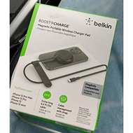 Belkin BOOST CHARGE 7.5W Magnetic Portable Wireless Charger Pad for iPhone (new/open sealed)