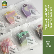 [50PCS] t.o.n Yummy Looking Natural Handmade Soap /Natural Gift Soap/DoorGift/Wedding (21g x 50PCS)