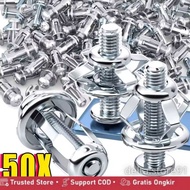 Expansion Screw Petal Screw Jack Nuts Rivet Lock Fischer 50 PCS