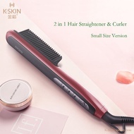 [Ready Stock] Anthentic KSKIN NI Hair Straightener Curler KD388B with One Year WarrantyHT99 BDE9