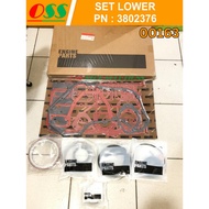 SET LOWER ENGINE GASKET CUMMINS 6BT PN 3802376