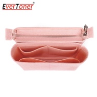 EverToner Felt Insert Bag for COACH CHARLIE Bucket Bag Makeup Handbag Organizer Women Travel Inner Purse Portable Cosmetic Inside Bag