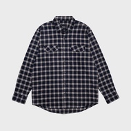 Epidemic Shirt | Flannel Aversa Navy