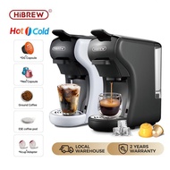 Hibrew 5in1 Capsule Coffee Machine Hot/Cold Coffee Maker Machine 19Bar  For Nespresso Casule&amp;Dolce Gusto Capsule&amp;Coffee Powder&amp;ESE pod&amp;K-cup Mesin kopi Espresso Machine SGAF