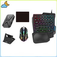 M1 Pro+ 5 in 1 Combo Bluetooth Connection Controller Mobile Games Converter Kit Mobilador Kit Gaming