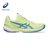 ASICS Women SOLUTION SPEED FF 3 Tennis Shoes in Huddle Yellow/Blue Coast