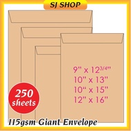 Giant Envelope | A4 Envelope | Peel & Seal Envelope | Giant Manila Envelope | A4 Sampul Surat | 信封