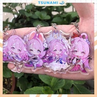Honkai Impact 3 Elysia Keychain - High Quality Mica Keychain - Anime Mica Keychain