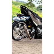 Saleba/ Exhaust List V2 Original Wolfgang Exhaust for Vario Aerox Nmax Motorcycles MioBEAT etc.