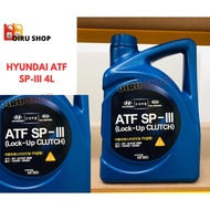 Hyundai ATF SP-III 4L Auto Transmission Fluid Gear Oil Minyak GearBox For Hyundai , Kia