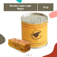 Bumbu Lapis Legit Negro Brand 25gr / Spikuk / Spekkoek / Spekoek