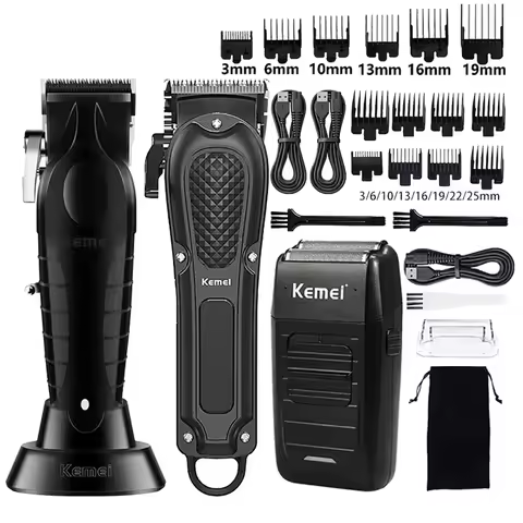 Kemei Hair Clipper Km-2296 Km-1071 Km-1102 Barber Blading Hair Cutting Machine Clipper Grooming Cord