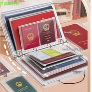 INSTORE Document Storage Bag, Loose-leaf 7-in-1 Zip File Bag, Practical Portable Waterproof A4/A5/B5