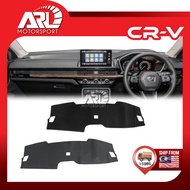 Honda CR-V CRV RS 2023 - 2025 Dashboard Carpet Polyester Leather Non-Slip Dash Mat Sun Shade ARL Mot