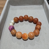 Launch The Bang Juicy Honey Jade Bracelet Enhances Luck Attract Wealth
