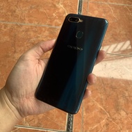 OPPO A7 4/64GB Black Resmi Tinggal Pakai | second