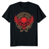 NEW LIMITED Tempus Fugit Memento Mori Latin Memen To Mori Skull Vintage T-Shirt