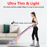 LZD 【】Foldable Treadmill Mini Running Walking Home Gym Walking Pad Fitness Machine