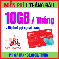 ( HỎA TỐC HÀ NỘI ) SIM GIÁ RẺ ITEL 4G MIỄN PHÍ 1 THÁNG TẶNG 1 TỶ GB VÀO MẠNG + MIỄN PHÍ NGHE GỌI | G