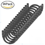 16pcs 1m dmx Cables 3Pin XLR Cable Male to Female M/F Foil+Braided Shielded Audio Cable